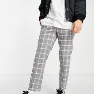 Topman Skinny Prince Of Wales Check Pants